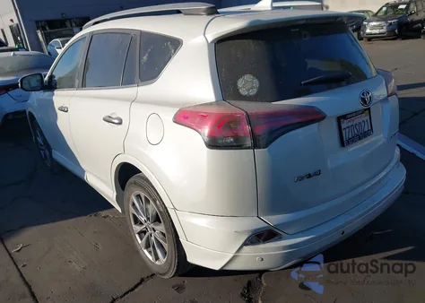 2017 Toyota Rav4 Platinum из США, поврежденный, VIN 2T3YFREV7HW325570